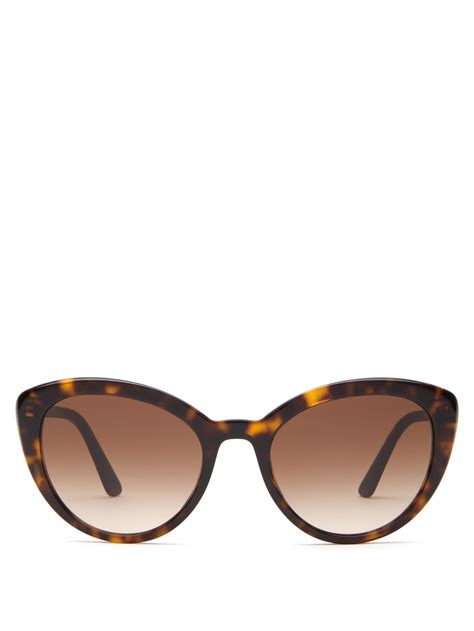 prada tortoise shell eyewear|Prada cat eye tortoiseshell sunglasses.